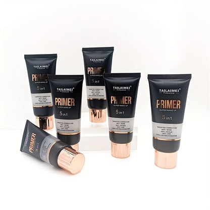 Waterproof Base Transparent Gel Makeup Primer - Full Coverage Matte Foundation With Color Retention, Natural Avocado And Rose Ex Beauty World Shop