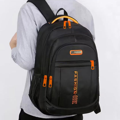 Spring new backpack male leisure business travel backpack Large capacity junior high school bag female computer men's bag Beauty World Shop