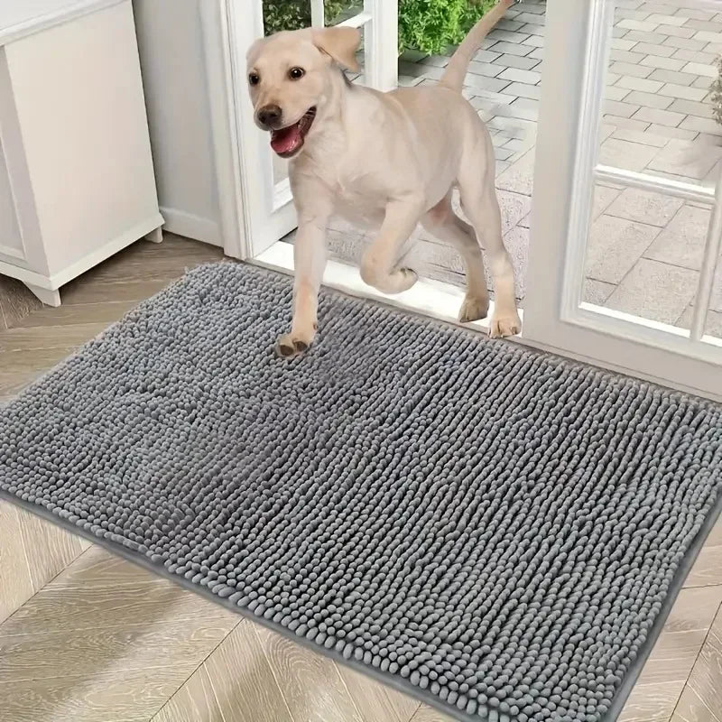 Dog Doormats for Muddy Paws Absorbent Non-slip Washable Mat Anti-slip Quick-drying Microfiber Mud Mat Pet Accessories Beauty World Shop