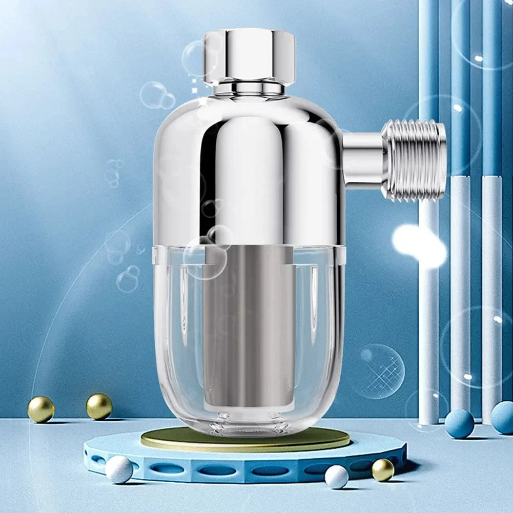 Stainless Steel Household Water Filter Front Inlet Tap Anti-Scale Shower Purifier for Drinking Water Beauty World Shop