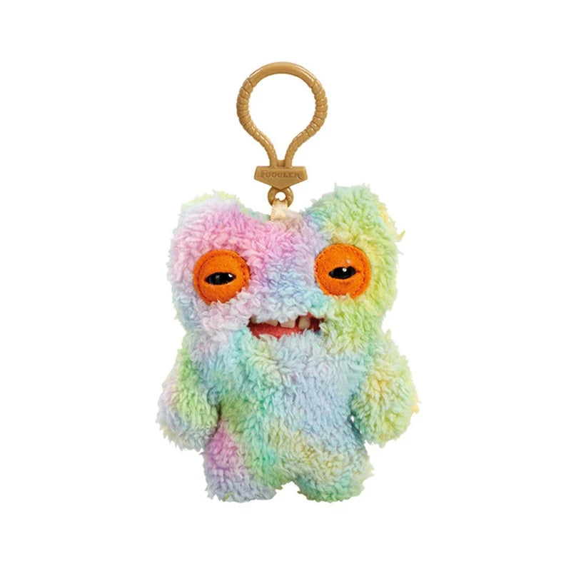 Original Fuggler Keychain Series 5 Funny Fugg Ugly Monster Plush Toys Cartoon Backpack Pendant Dolls Stuffed Peluche Gifts 11CM Beauty World Shop