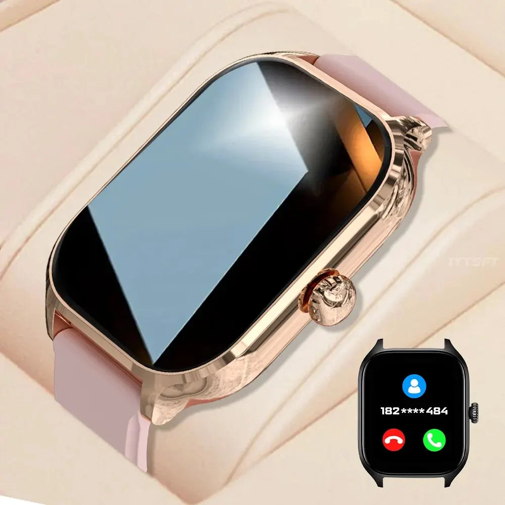 H9 New Smart Watch 2.01 Inch HD Display Answer Make Call Message Preview Sport Modes DIY Dial Weather Forecast For Men Women Beauty World Shop