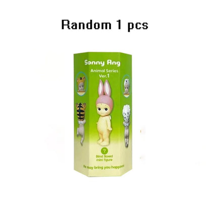Angel Hippers Animal Blind Box Anime Figures Cute Doll Toy Office and Room Decor Doll Toy Children's Birthday Surprises Bag Gift Beauty World Shop