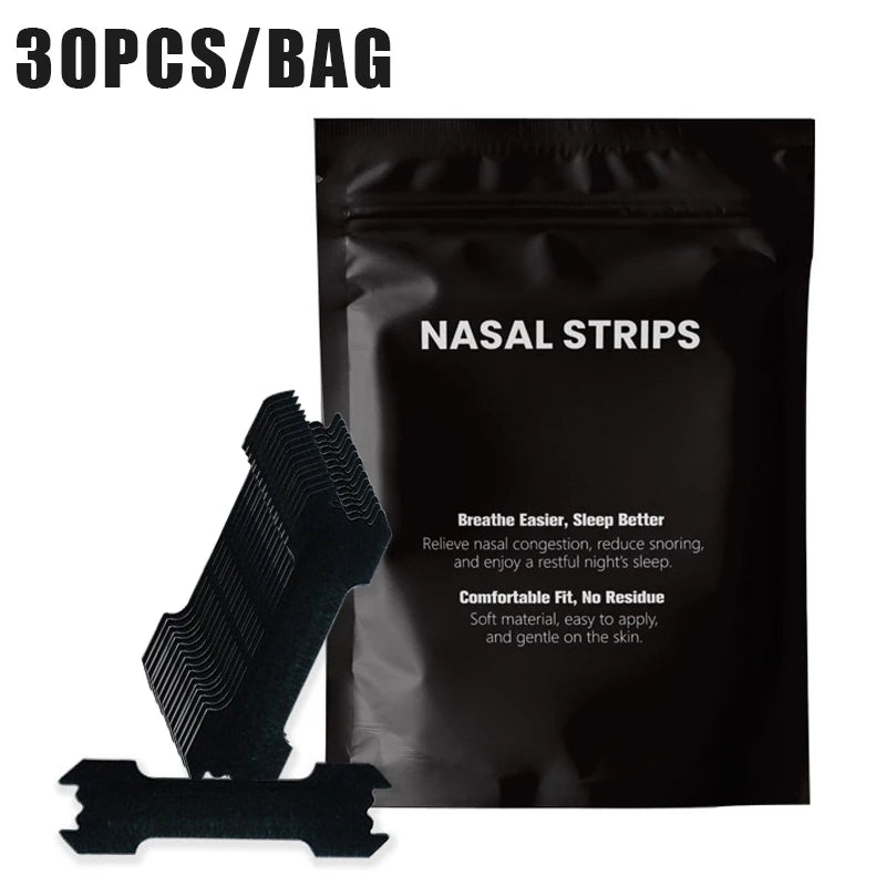 30/60/90PCS Anti Snoring Nose Patch Set Extra Strength Nasal Strips Better Breathing Non-Invasive Easier Breath Sleep Aid Decive Beauty World Shop