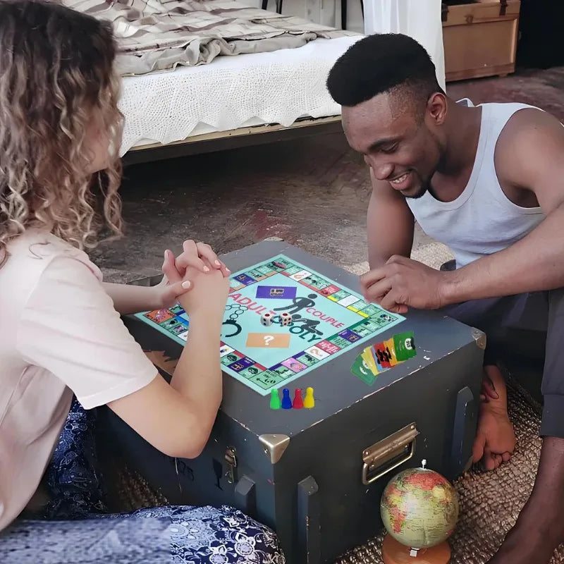 2025 New Adult Couple Game Night  Games Couple Board Funny Interactive 2 Player Board Game Beauty World Shop