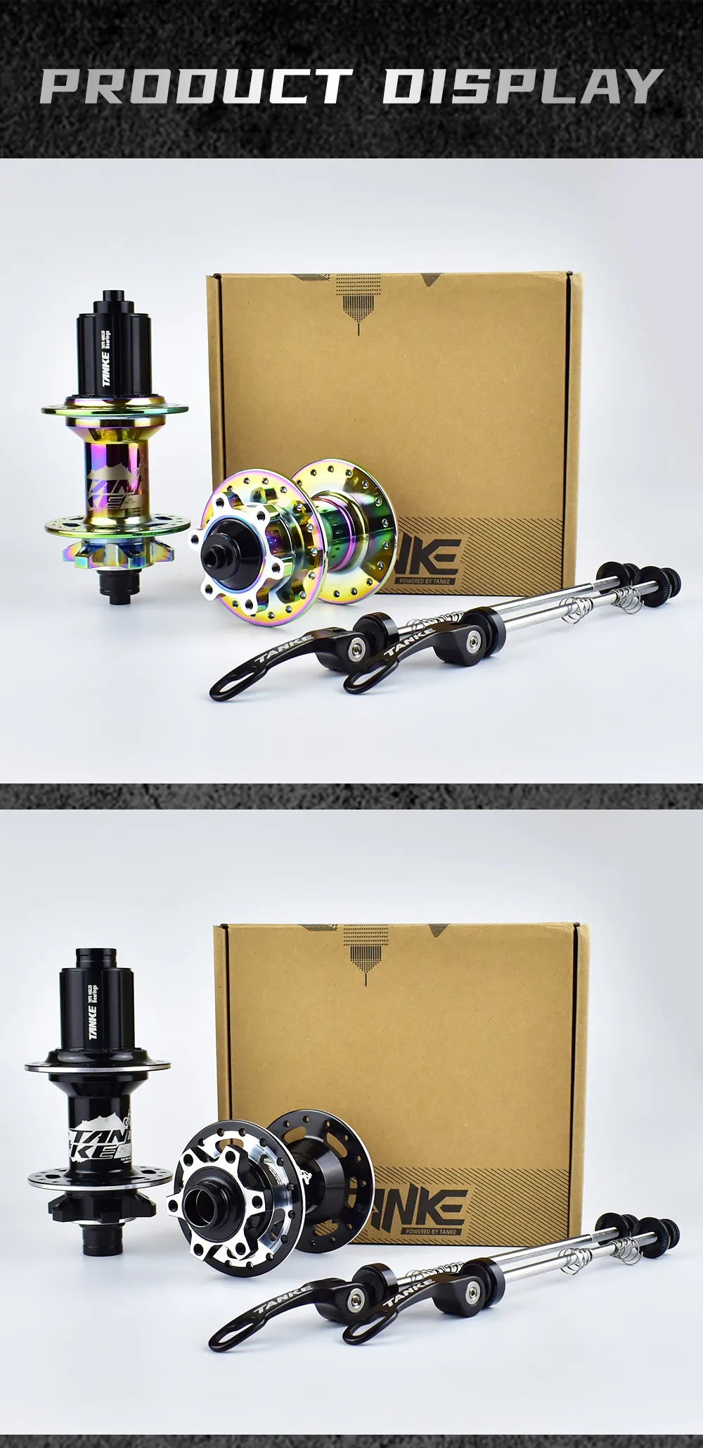 TANKE 120 Click Hub Bearing MTB Hub Front Rear 32 36 Holes Disc Brake Bicycle Hubs 7 8 9 10 11 12 Speed Quick Release 6 Pawl Hub Beauty World Shop