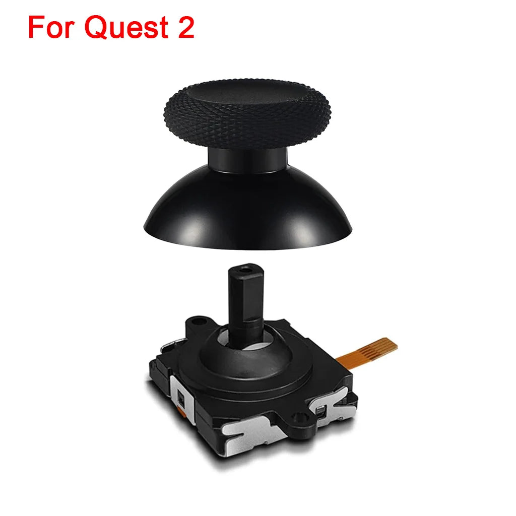 Thumbsticks for Oculus Quest 2 Controller Joystick Replacement Kit for Meta Quest 2 Thumbstick Caps with Tools