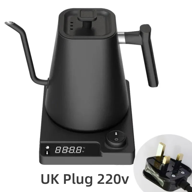 1200W Gooseneck Electric Kettle with Temperature Control Electric Kettle for Coffee and Tea Kettle Coffee Pot 110v/220v Beauty World Shop