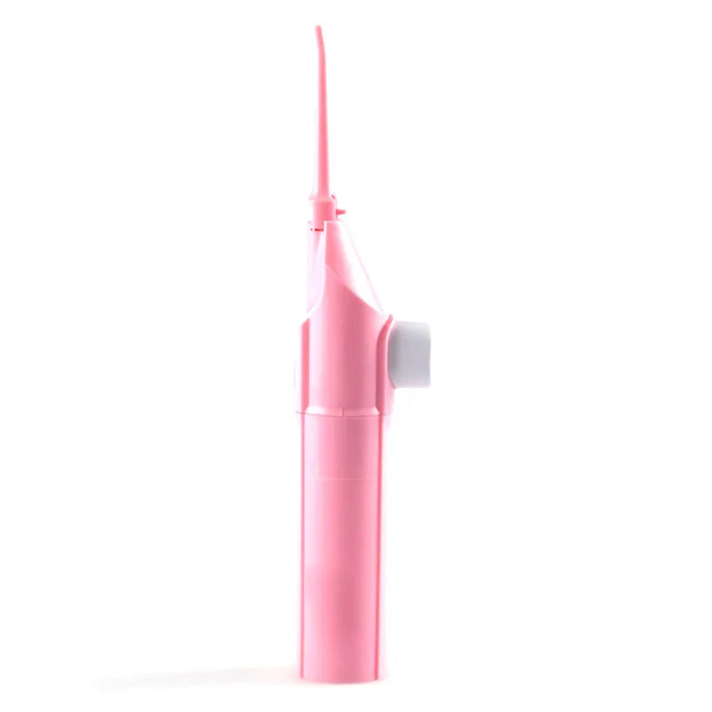 Household High Pressure Oral Irrigator Portable Teeth Clean Water Dental Floss Manual High Pressure Water Toothpick Beauty Fashion