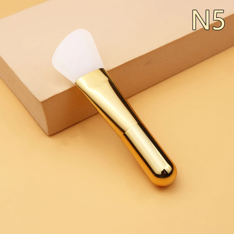 Silicone Facial Mask Brush Soft Hair Facial Mask Brush Brush Applicator For Facial Mask Beauty Salon Brushes Makeup Tools Beauty World Shop