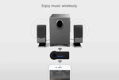 XIKCU Bluetooth Audio Receiver Stereo 3.5mm Jack AUX Bluetooth Adapter MP3 Car Transmitter Wireless Speaker Headphone Adapter Beauty World Shop