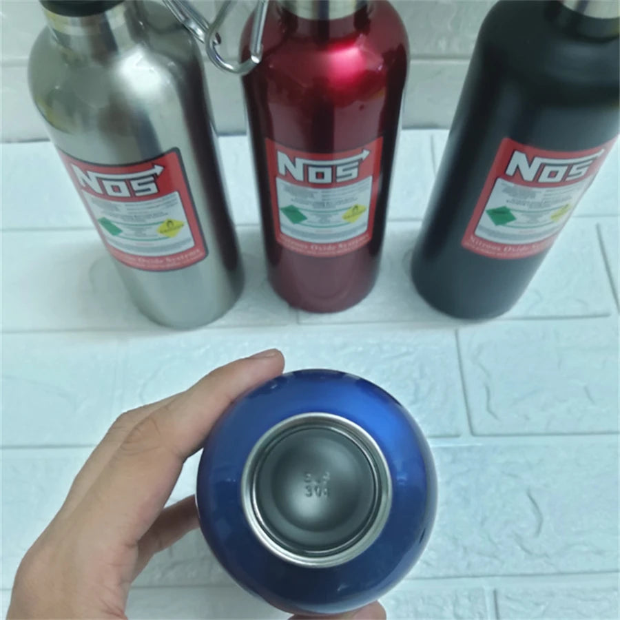 Car Insulation Cup NOS Nitrogen Cylinder Vacuum Stainless Steel Kettle 500ml High-capacity Travel Sports Bottle Water Cup 2025 Beauty World Shop