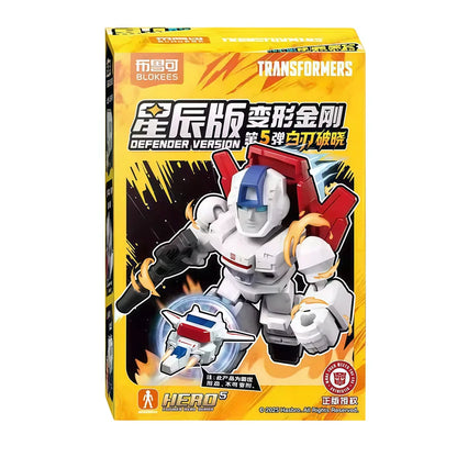 Blokees Transformation Optimus Shockwave Prime Megatron Starscream Bumblebee Anime Figure Robot Assembly Toys Blind Box Gifts Beauty World Shop