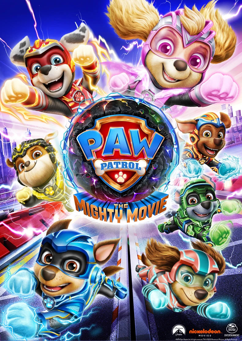 100% Original Paw Patrol Mighty Movie Liberty & Poms JR. Patrollers Rescue Figures Action Figure Birthday Christmas Gift Beauty World Shop