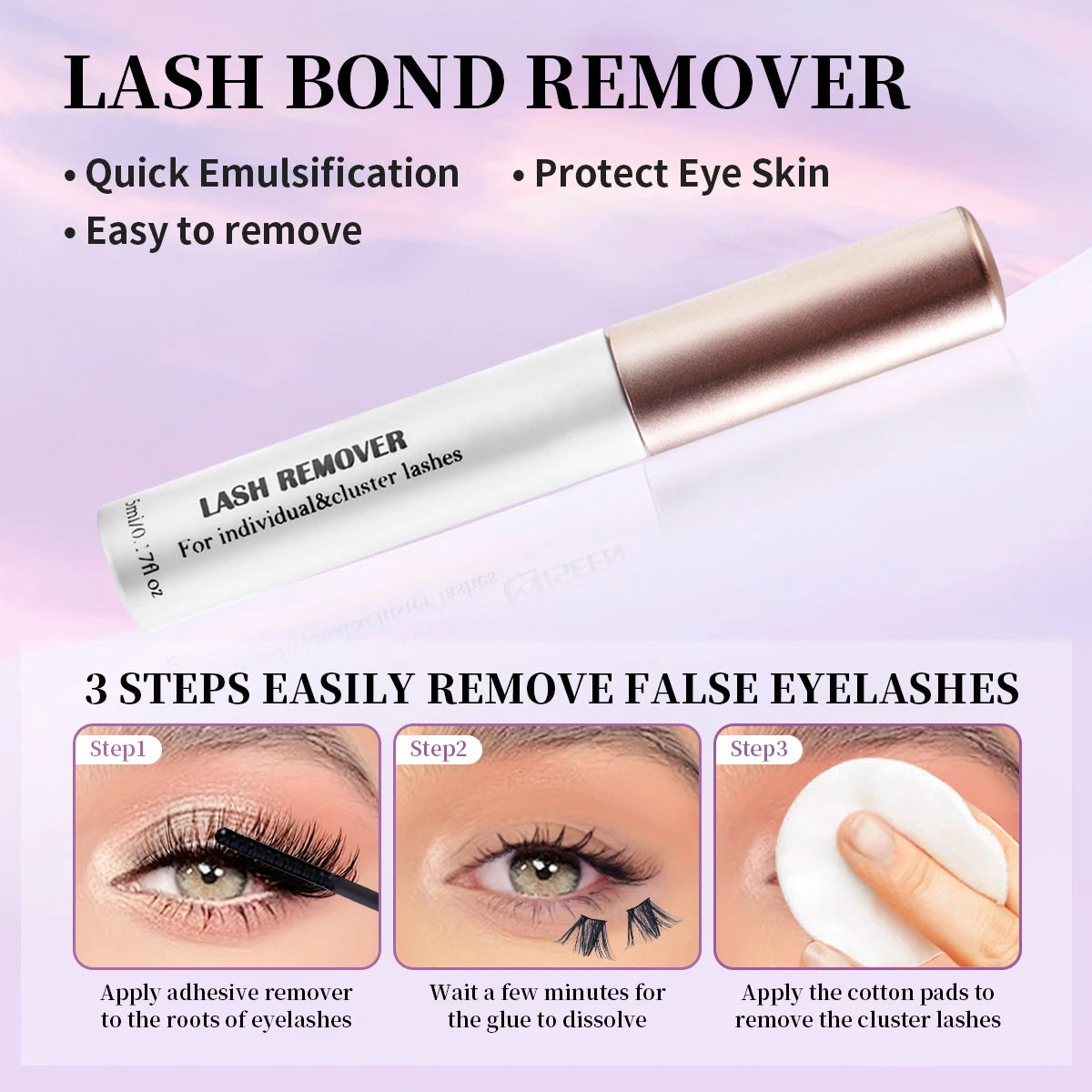 ISEEN DIY Eyelash Extension Kit Cluster Mix Eyelashes Full Set Lashes Kit with Lash Bond & Seal and Eyelash Tweezers and Brush Beauty World Shop