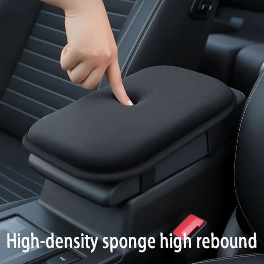 Car Armrest Pad, Plush Heightening Pad for Central Console, 1pc, for Vehicles, for Car Interior, Armrest Cover Beauty World Shop