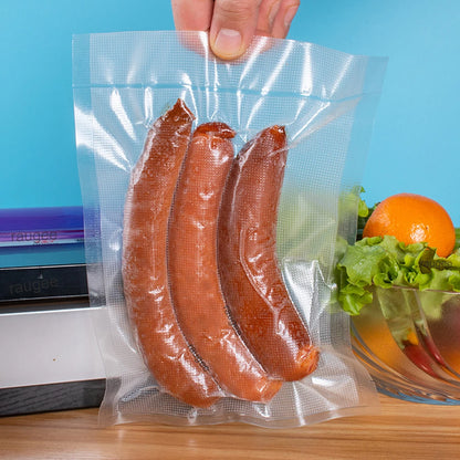 Vacuum Packaging Bags for Food 100pcs Food Storage Vacuum Bags for Vacuum Sealer Machine  Food Fresh Long Keeping Empty Bags Beauty World Shop