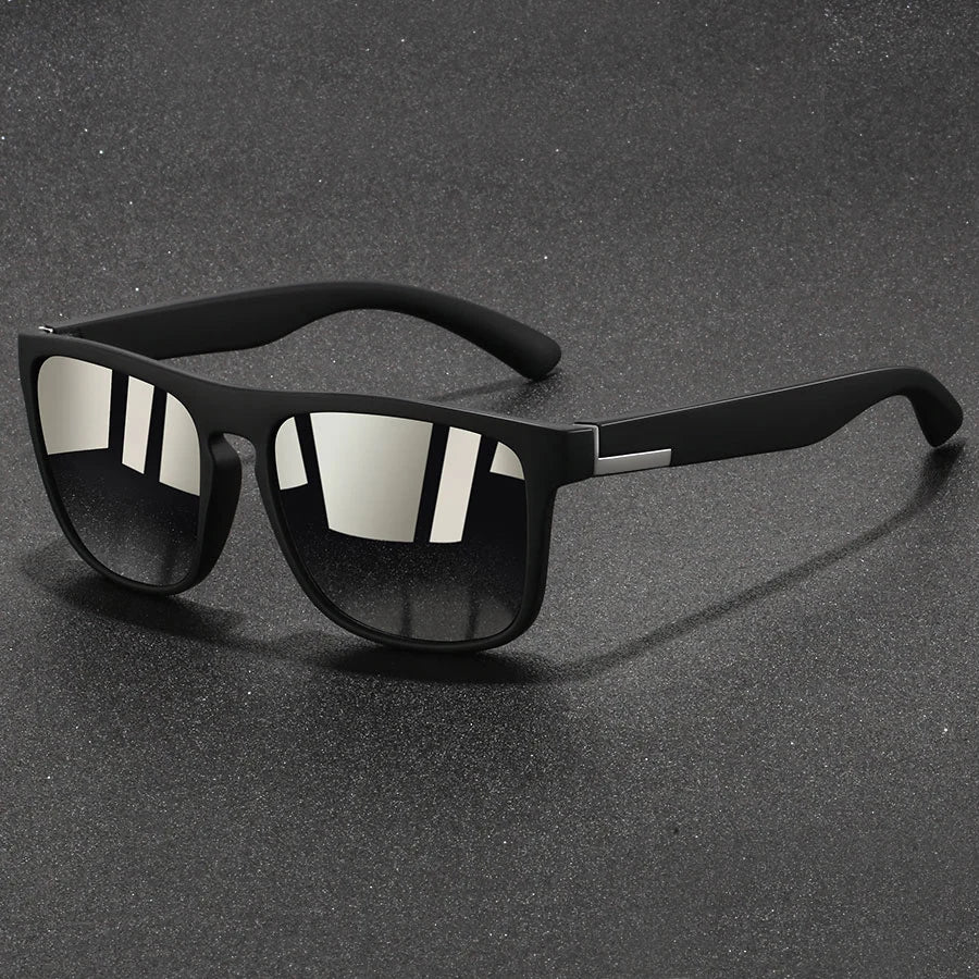 Fashion Vintage Square Sunglasses Men Women Fishing Driving Man Luxury Brand Designer Sun Glasses Anti-Glare Retro Eyewear Beauty World Shop