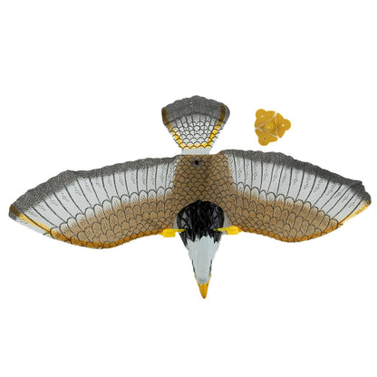 Hanging Eagle Bird Deterrent, Flying Owl Repellent Scarer Emulation Flying Hawk Bird Garden Scarecrow Yard Outdoor Pest Control Beauty World Shop