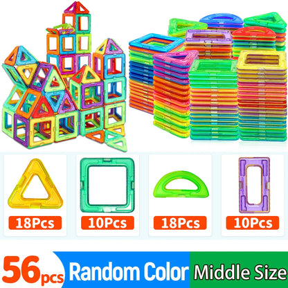 Magnetic Building Blocks DIY Magnets Toys medium size STEM Toys Construction Toys Learning Educational Magnet Toys Beauty World Shop