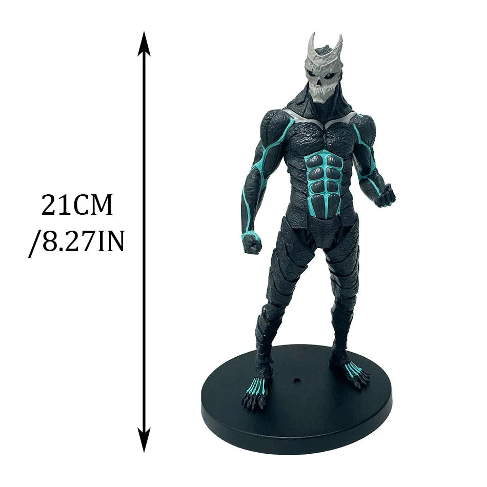 Hot 21cm Kaiju Number Eight Figure Kafka Hibino Stands Monster Form No. 8 Anime Decoration Model Ornaments Beauty World Shop