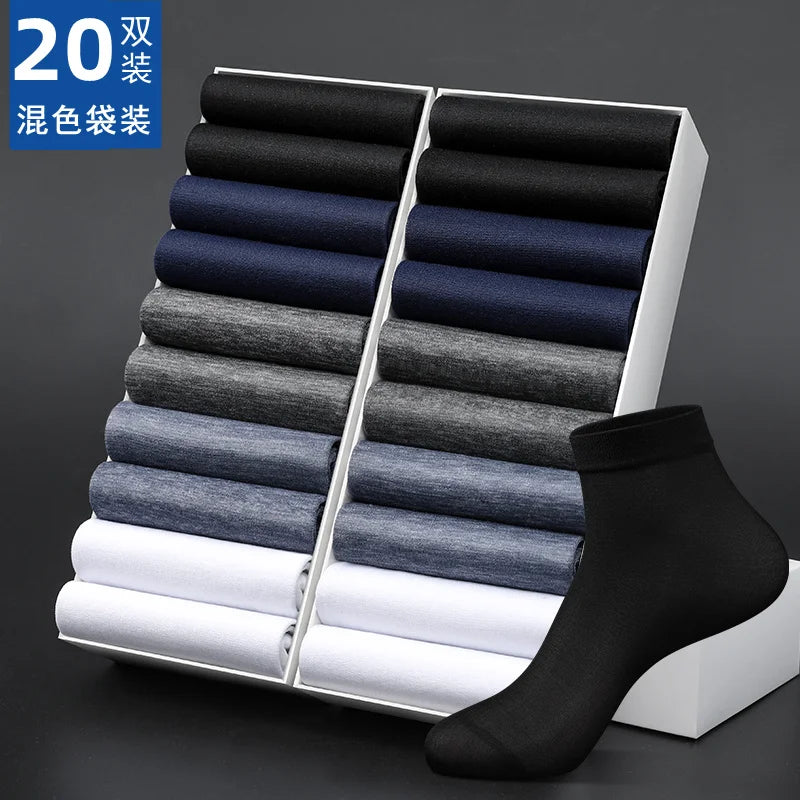 1pairs Men's Fashion Cotton Breathable Comfortable Ankle Socks, Men's Summer Socks Beauty World Shop