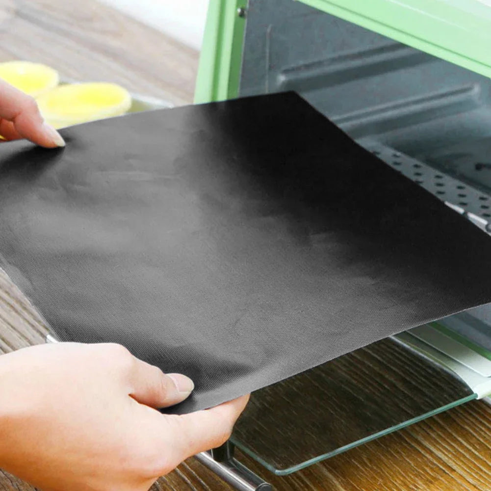 1-6Pcs BBQ Grill Mat Non-stick Mat Heat Resistant Grill Mat Outdoor Baking Reusable Barbecue Party Mat 40x50cm 33x40cm Beauty World Shop