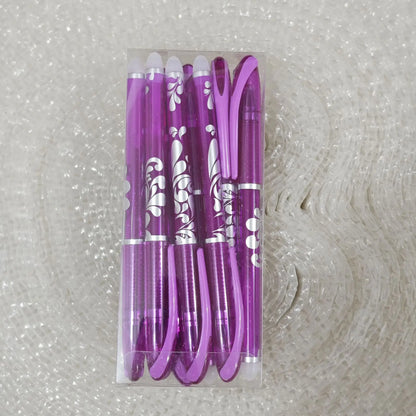 Boxed Multicolor Erasable Gel Pens, Medium Tip 0.5mm, Smooth Writing, Suitable for Office and Everyday Use, Christmas Present Beauty World Shop