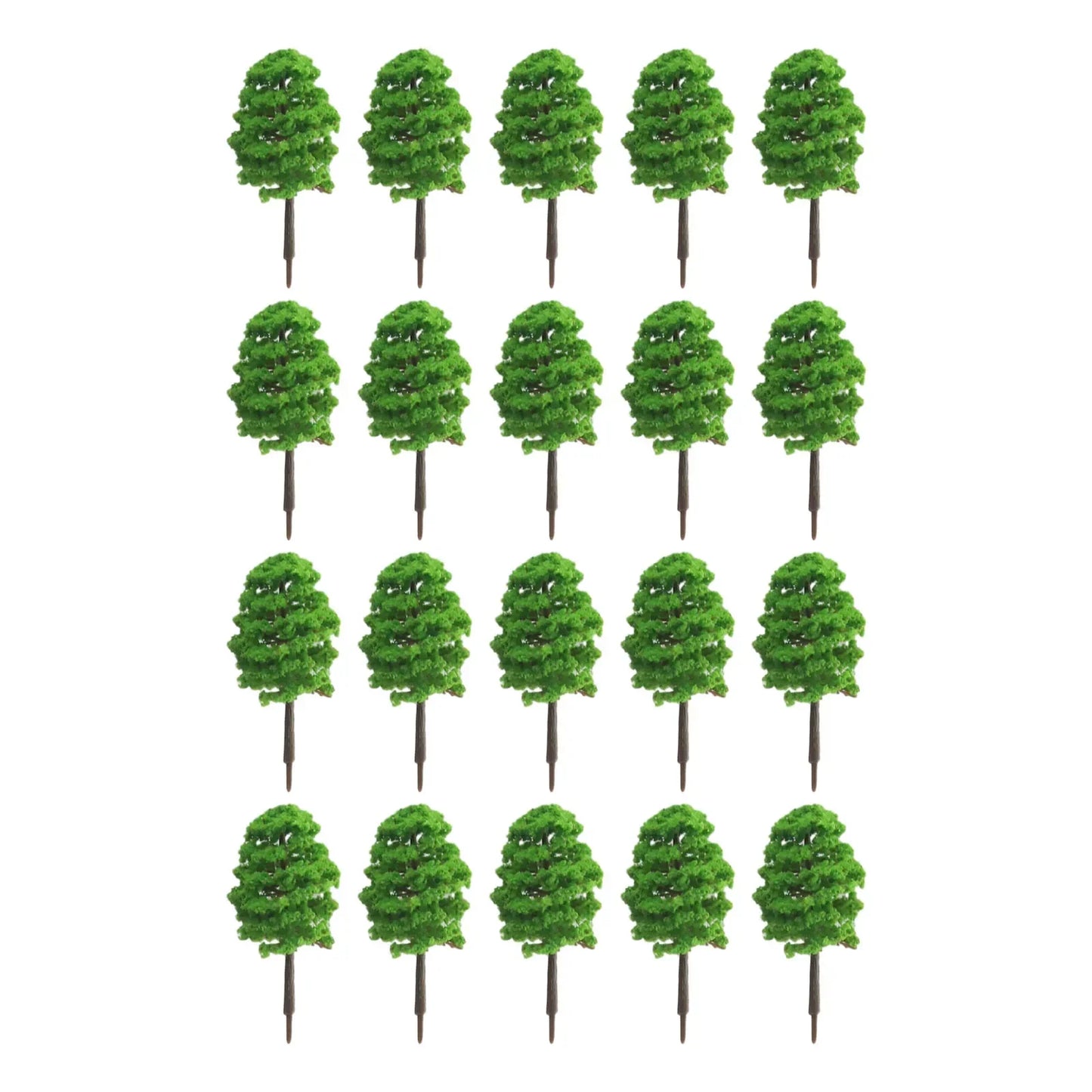 10/20/30pcs Fake Trees Artificial Miniature Tree Scenery Railroad Decoration Building Landscape Accessories DIY Diorama Garden Beauty World Shop