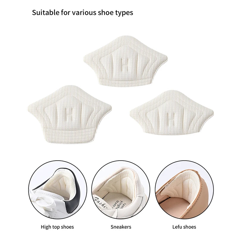 3pairs/6pairs Insoles Patch Heel Pads for Sport Shoes Back Sticker Adjustable Size Antiwear Feet Pad Cushion Insert Insole Beauty World Shop