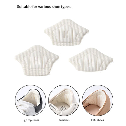 3pairs/6pairs Insoles Patch Heel Pads for Sport Shoes Back Sticker Adjustable Size Antiwear Feet Pad Cushion Insert Insole Beauty World Shop