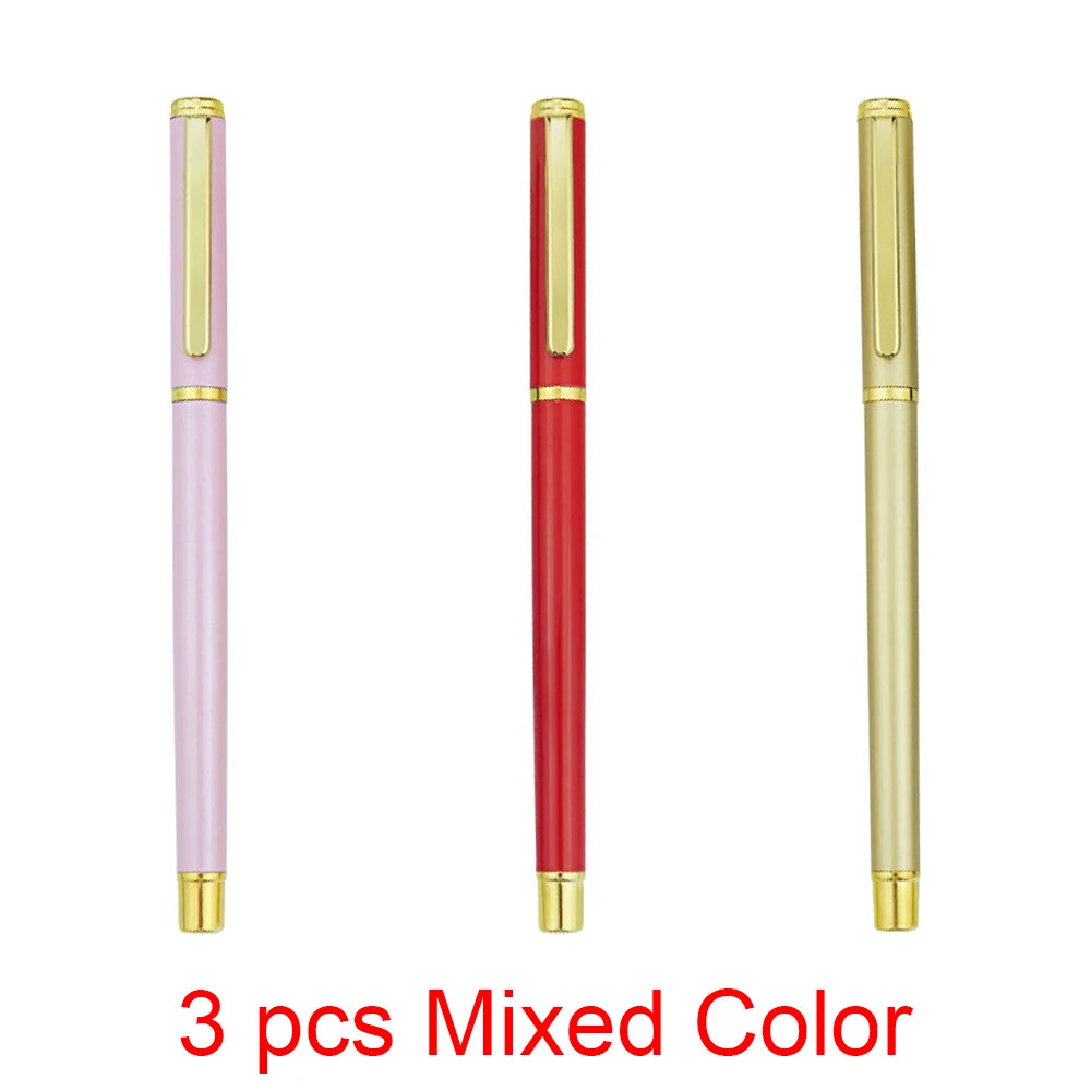 1-3-4-7 pcs Luxury Metal Business Office Supplies High Quality Stationery Beauty World Shop