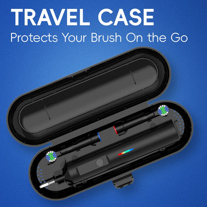 Intelligent Rotating Electric Toothbrush, Rechargeable Rotary Toothbrush Compatible with Oral B Replacement Electric Brush Heads Beauty World Shop