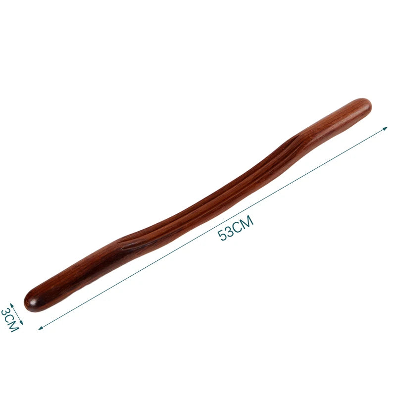 1PC Massage Guasha Scraping Stick Tools Back Shoulder Neck Waist Leg Massager Tools Natural Wood Fast Gua Sha Beauty World Shop