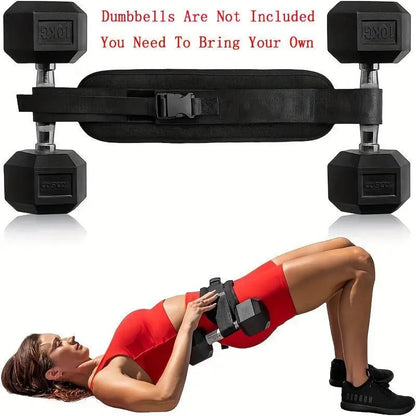 Adjustable Weighted Waist Belt, for Home Workouts, Dumbbell Training & Hip Shaping, Home Gym Fitness Equipment Beauty World Shop
