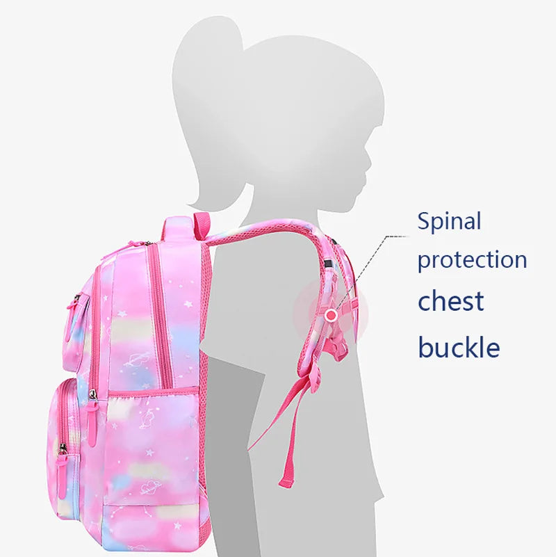 Teenage Girls School Bag Children Backpack Class Child Kids Back Pack Kawaii Bagpack Cute Women Rucksack Female Bolsas Portfolio Beauty World Shop
