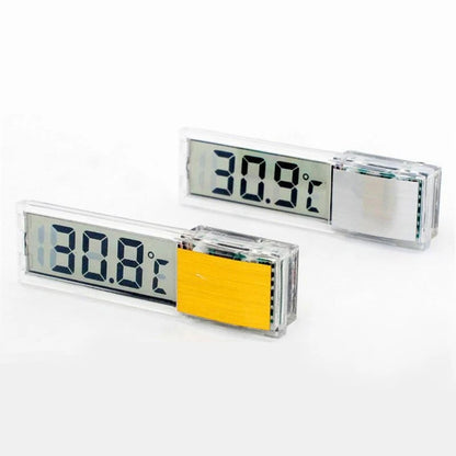 1pc Aquarium Thermometer 3D Digital LED Electronic Fish Tank Temperature Fish Turtle Temp Meter Aquarium Decoration Beauty World Shop
