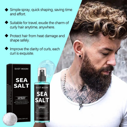 Sea Salt Hair Styling Spray Improving Thickening Strong Holding Non Greasy Fluffy Volumizing Reducing Sticky Hair Nourishing Oil Beauty World Shop