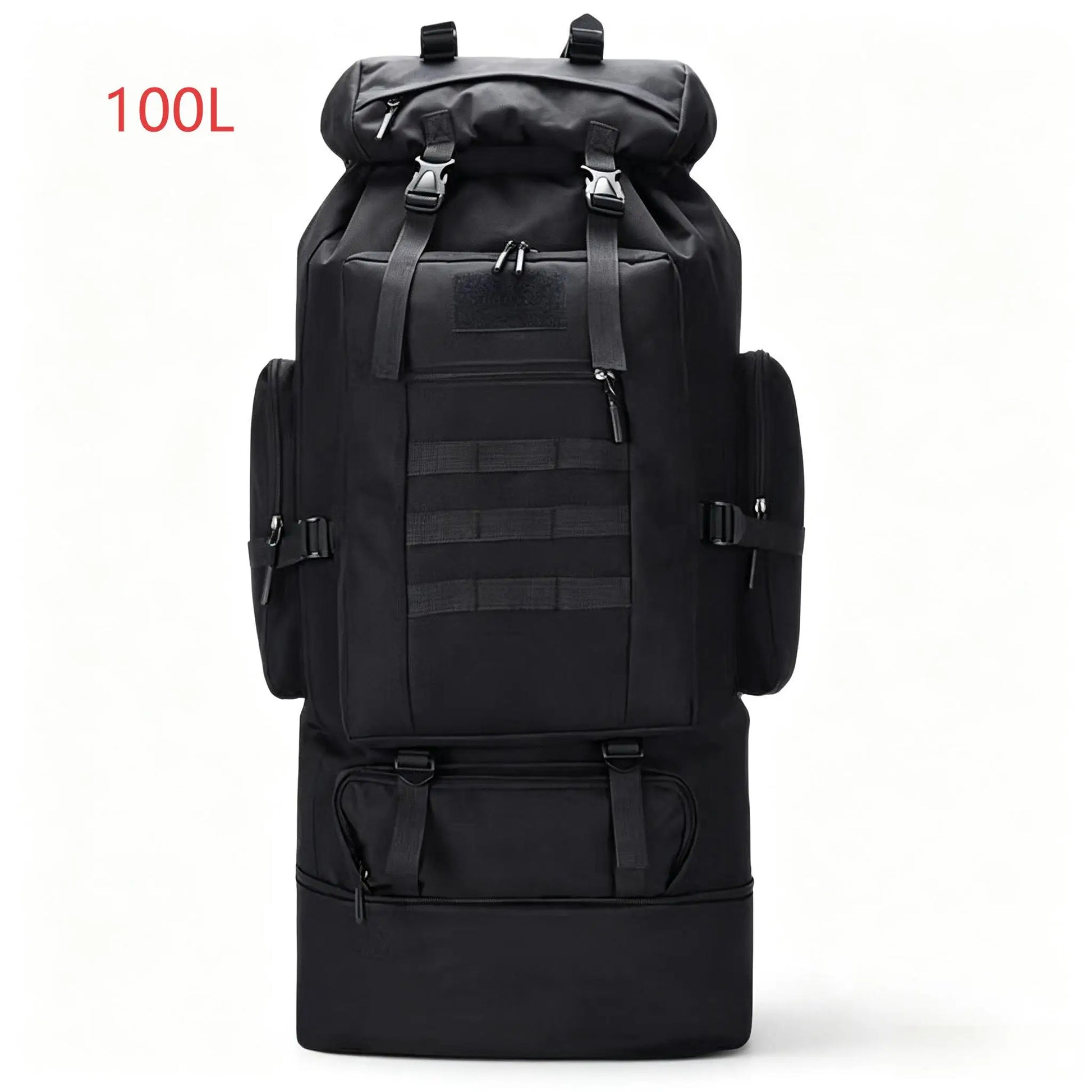 Homefish 80L/100L Large Mountaineering Backpack Outdoor Climbing Bag Tactical Rucksack Hiking Camping Travel Backpack Beauty World Shop
