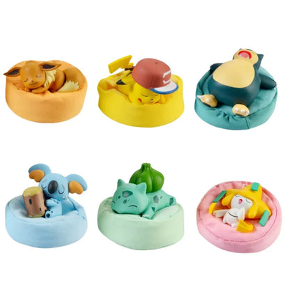 Pokemon Anime Pikachu Eevee Poket Gift Pokemon Starry Dream Series Action Figures Bulbasaur Snorlax Monster Model Ornaments Toy Beauty World Shop