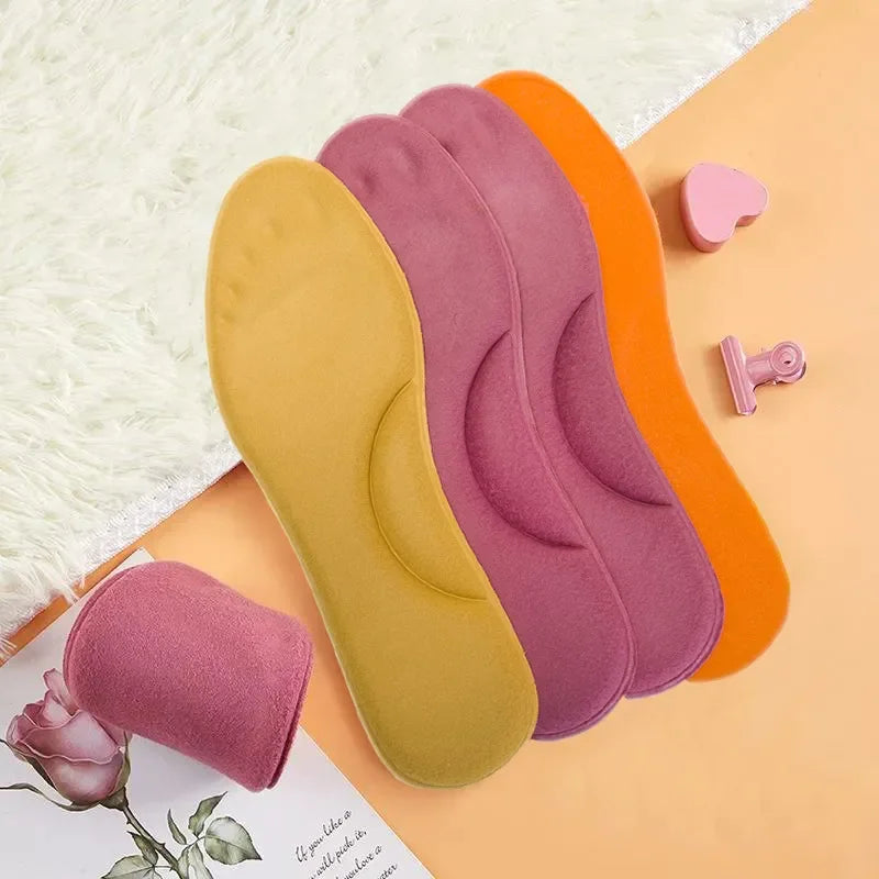 PU Feet Sole Soft Orthopedic Sport Insoles for Breathable Shock Absorption Running Shoes Pad for Men Women Arch Support Insole Beauty World Shop
