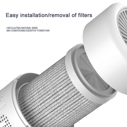 Mini Desktop Air Purifier HEPA Filter With Negative Ion Technology Eliminates Formaldehyde Odors Smoke And Dust Particles Beauty World Shop