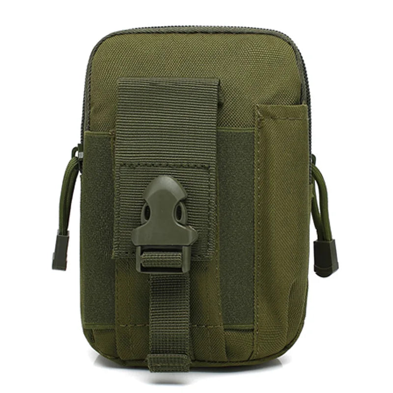 Mobile Phone Case Pouch Waist Bag Waterproof Nylon Multifunction Casual Men Waist Pack Male Small Bag Beauty World Shop