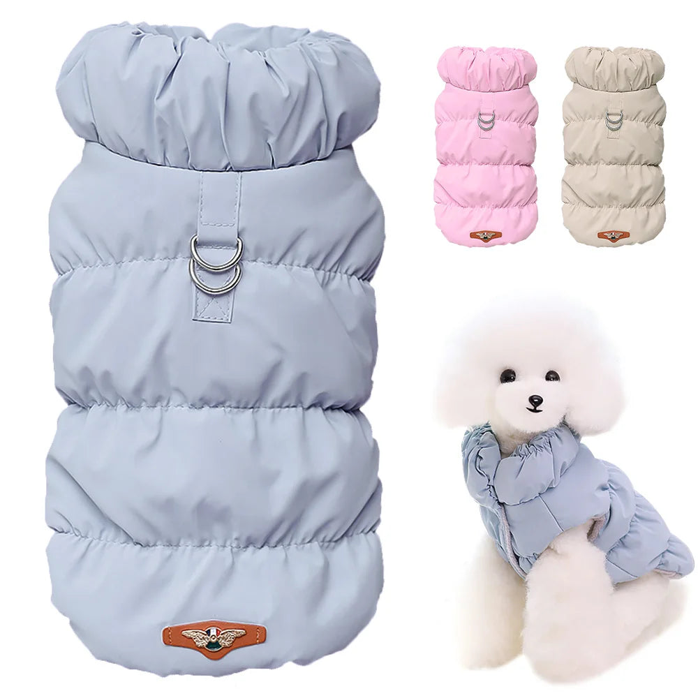 Soft Warm Dog Clothes Winter Padded Puppy Cat Coat Jacket For Small Medium Dogs Chihuahua French Bulldog Poodle Vest Pet Outfit Beauty World Shop
