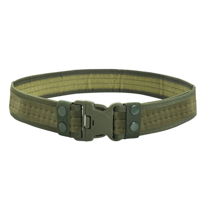 Men's Belt Outdoor Camouflage Tactical Belt Oxford Cloth Belt Mountaineering Belt Nylon Wide Waist Belt Work Belt Neutral Belts Beauty World Shop