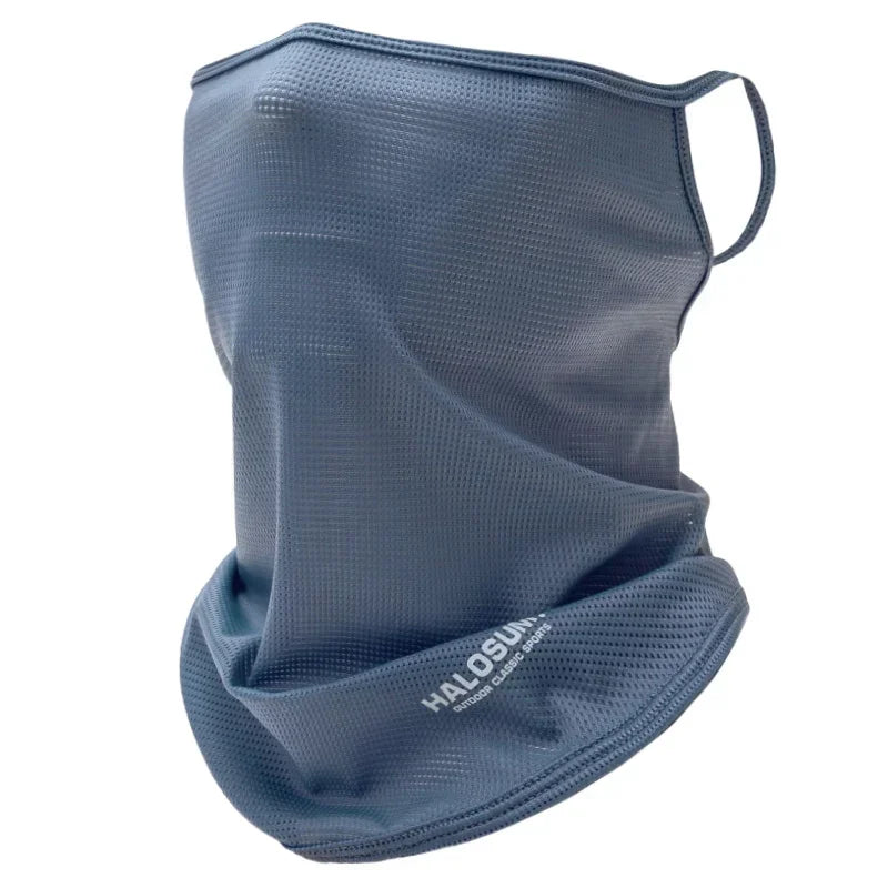 Ice Silk Full Face Mask Balaclava Summer Sun Protection Breathable UV Resistant Windproof for Cycling Hiking Outdoor Activities Beauty World Shop