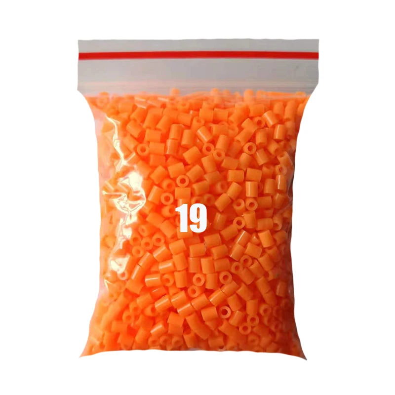 2000 pcs/Bag 2.6mm Hama Beads Puzzle Perlen Iron Beads Diy Perler Fuse Bead Intelligence Educational Toys Beauty World Shop