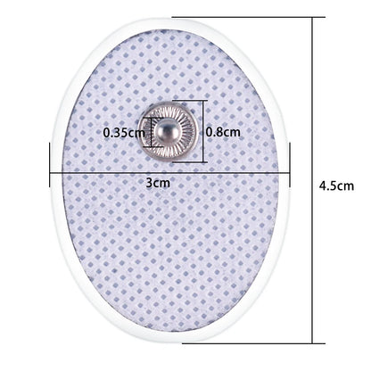 10/20PCS Electrode Pads Gel For Tens Acupuncture Massage Machine Slimming Pulse Ems Muscle Stimulator Massager Sticker Beauty World Shop