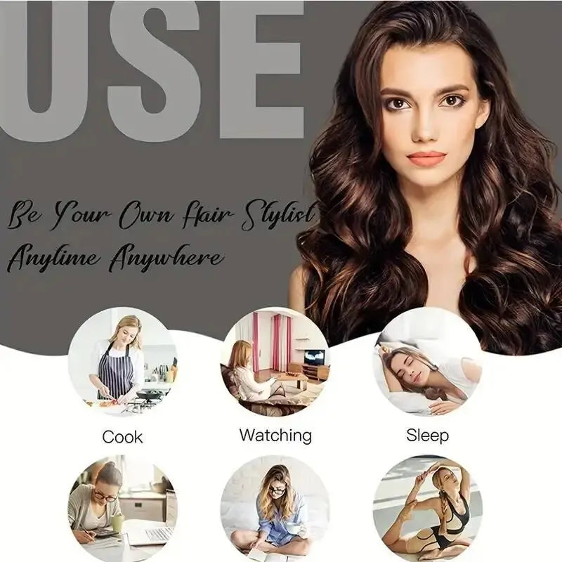 DIY Heatless Curling Stick Headband Set With Hairpin Lazy Curler Foam Sponge Curling Stick No Heat Hair Curler 21,163 Reviews 4 Beauty Fashion