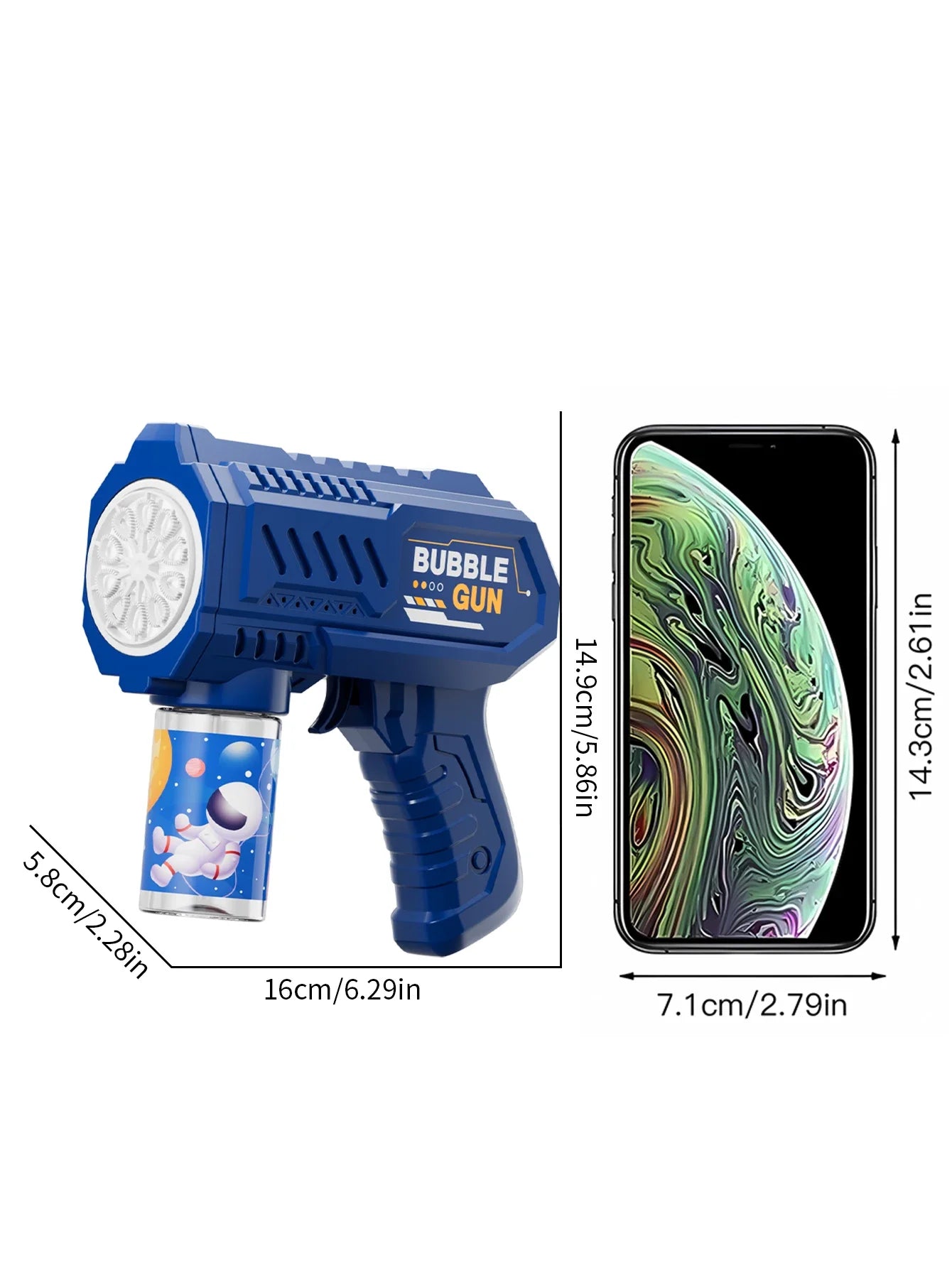 Fully Automatic Bubble Gun Rocket Bubbles Machine Automatic Blower with Bubble Liquid Toy for Kids Beach Outdoor Bubble Gifts Beauty World Shop